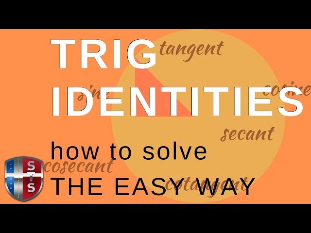 How to solve a trigonometry identity  using the sine double angle