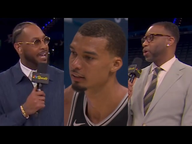 Carmelo and T-Mac react to Wemby's INSANE Game 1 vs OKC Thunder