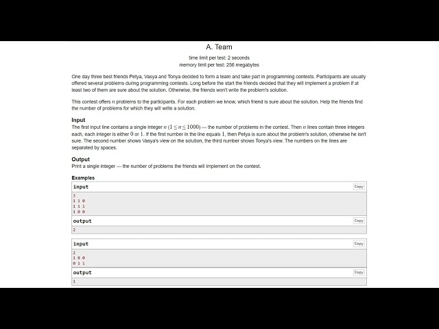 A231 "Team" Solution with Python - For Beginners - With Arabic sub