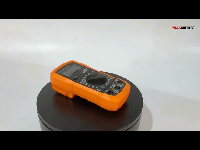 auto / manual range rcd loop tester digital multimeter for gfci  trip - out current / time