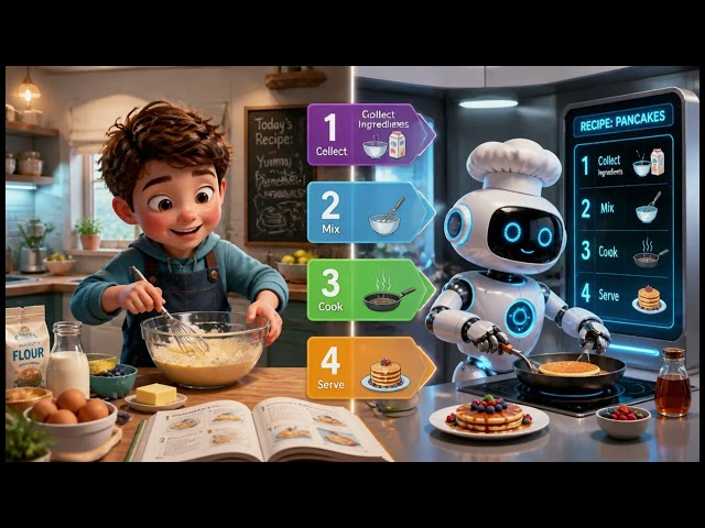 What is Computational Thinking? Explained with Simple Examples | CBSE AI Curriculum (Class 3-8)