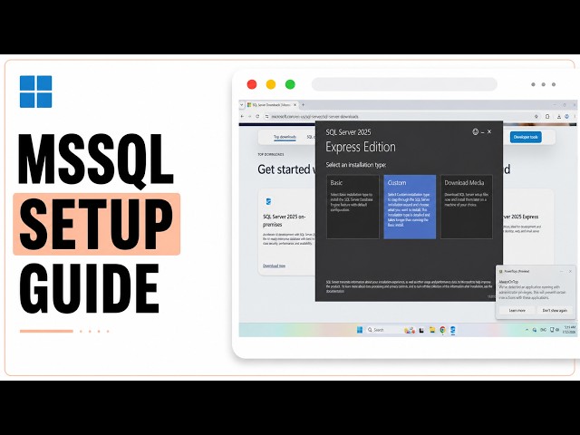 How to Install Microsoft SQL Server on Windows 11 (2026 Database Engine)