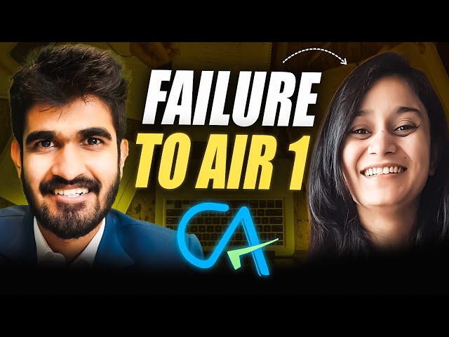 CA AIR 1 after 9 FAILED Attempts! Ft. Shailee Chaudhary | Kushal Lodha | Kushal Lodha #69
