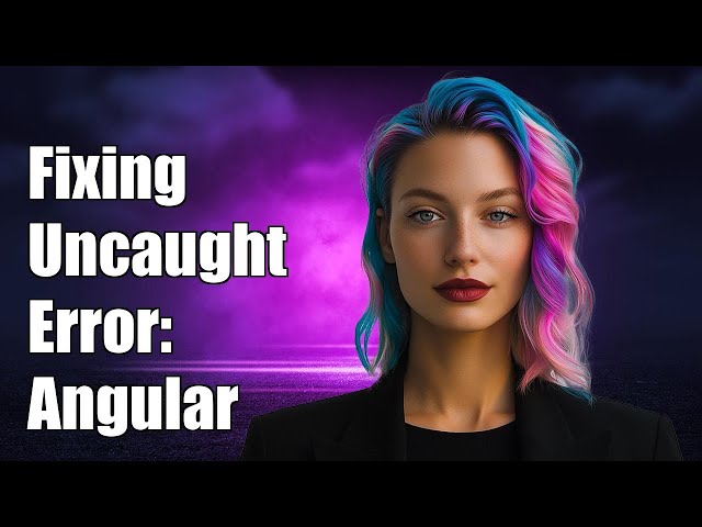 Fixing Uncaught Error: Unexpected Module 'FormsModule' in Angular AppModule
