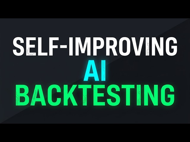 Self-Improving AI Backtesting with Claude Code, OpenAlgo & VectorBT