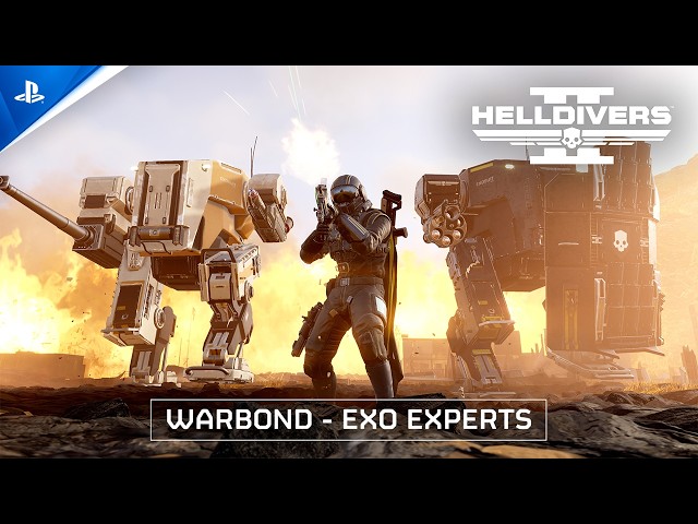 Helldivers 2 - Exo Experts Warbond | PS5 & PC Games