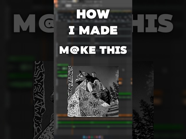 HOW I MADE "M@KE THIS" ⚠️ #memphis #flstudio