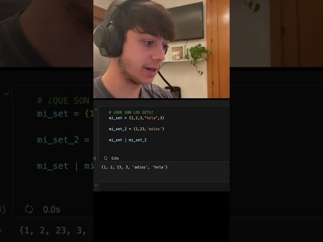 ¿Que son los sets? #python #programacion #java #javascript #TuTechGuy