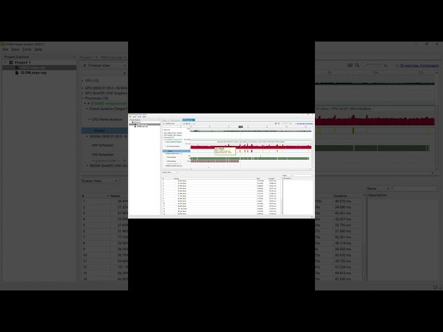 GPU Programming | Using NVIDIA Nsight Systems to profile CPU/GPU behavior in an app | Cuda Education