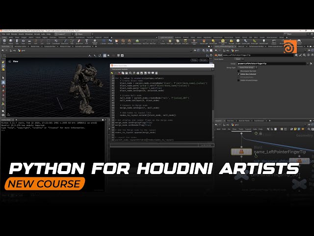 Python For Houdini Artists | New Course