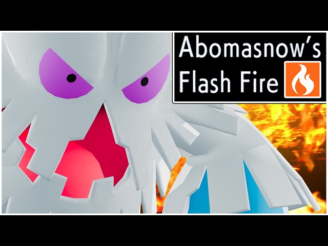 MEGA ABOMASNOW Pokemon Champions Best Moveset Team - How To Use Abomasnow Competitive VGC Trick Room