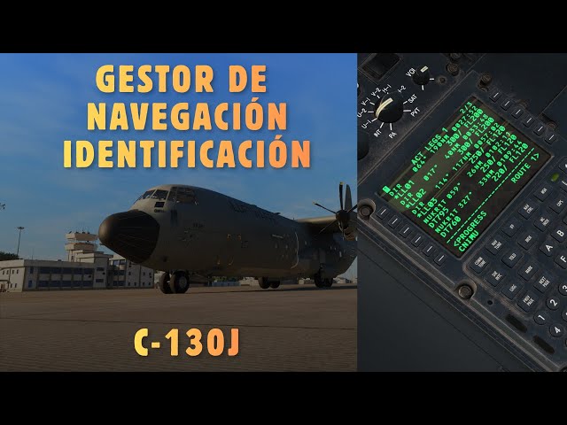 DCS C-130J Tutorial | Navigation and Identification Management Unit (CNI-MU)