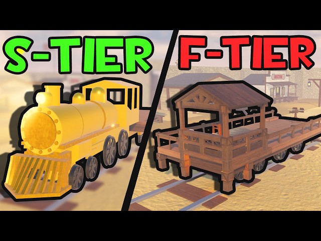 The ULTIMATE Dead Rails TRAIN TIER LIST (UPDATED)