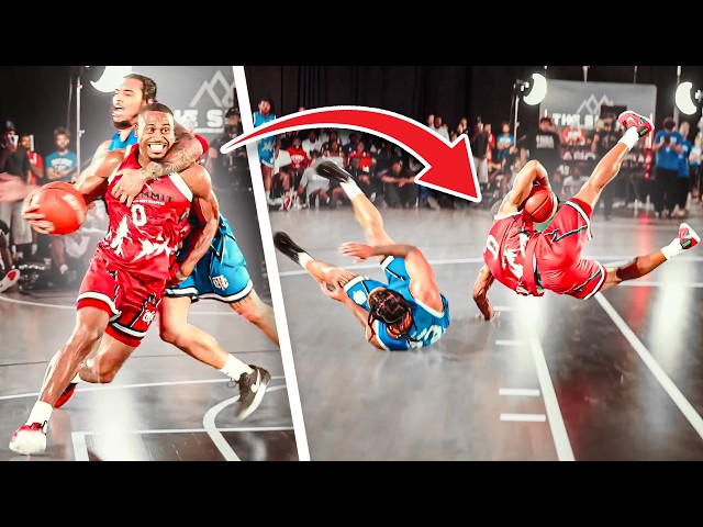 Former NBA Player Gets COMPLETELY TACKLED In One Of The BEST 1v1 Games You've Ever Seen...