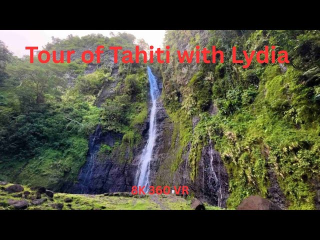Tour of Tahiti with Lydia | Cruise Travel Vlog in 360° 8K VR