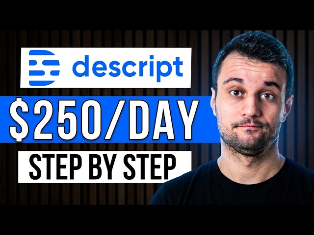How To Make Money Editing Videos With Descript (Step by Step)