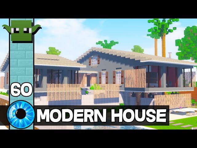 Minecraft Inspiration Series - Modern house 60