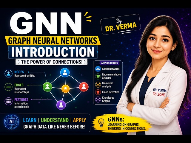 Graph Neural Networks (GNN) Introduction in 5 Minutes | GNN Tutorial for Beginners | Deep Learning