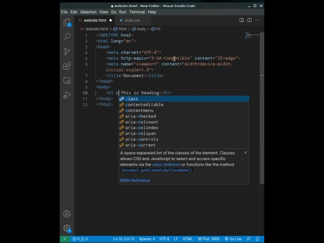 How to add external CSS in HTML?