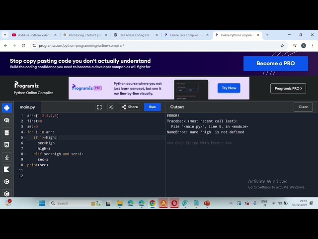 Day-1 coding python, java 