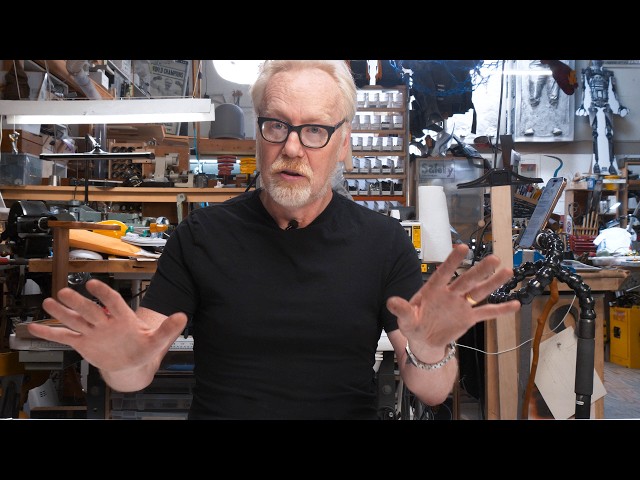 Adam Savage No Longer Takes on These DIY Projects