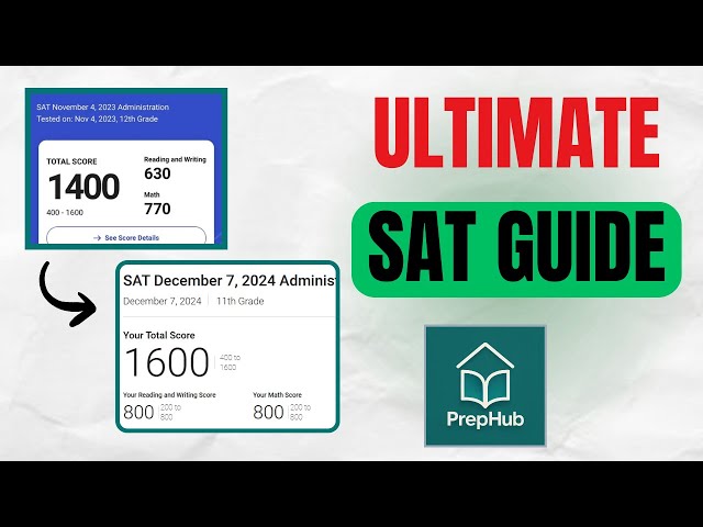 The ONLY SAT Study Guide You'll EVER Need (From A 1600 Scorer)
