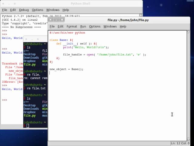 Python 34 Writing To Files