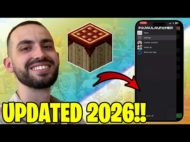 PojavLauncher iOS/iPhone/iPAD & Android - How to Install Minecraft Java Edition on iPhone NO PC