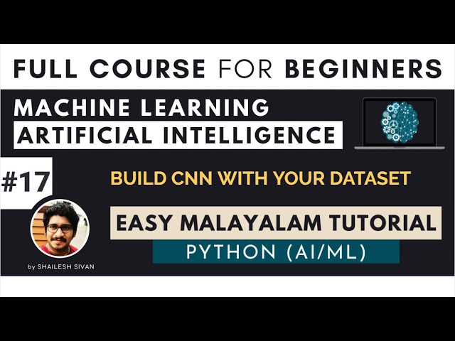 AI/ML Tutorial for beginners (Python AI/ML) - Part -17 | Deep Learning | CNN |  Own Dataset