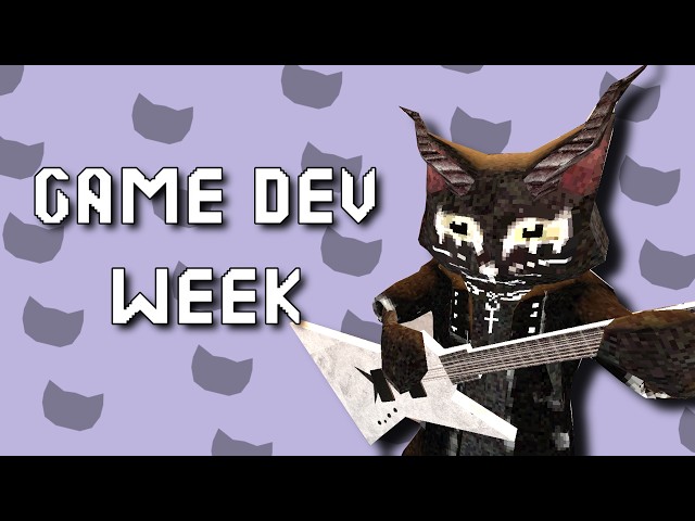 A week of game development in 3 minutes | devlog