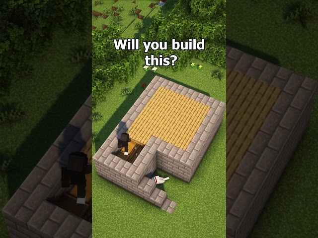 Minecraft Easy Starter House 🏠 #minecraft