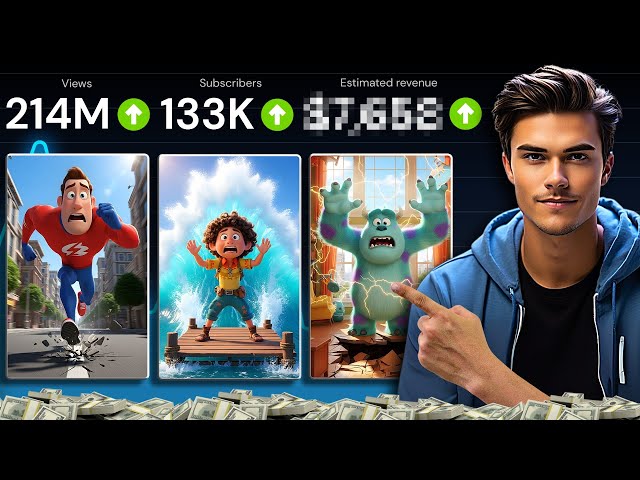 How I Make VIRAL 3D Animated Videos Using FREE AI Tools (FULL COURSE)