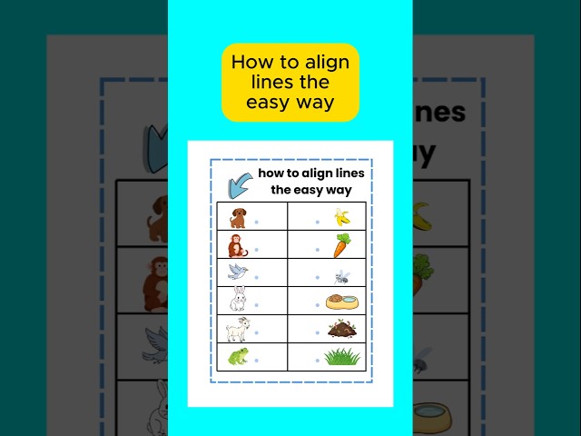 Align lines in Canva the EASY Way! ✨ | Canva Tips & Tricks