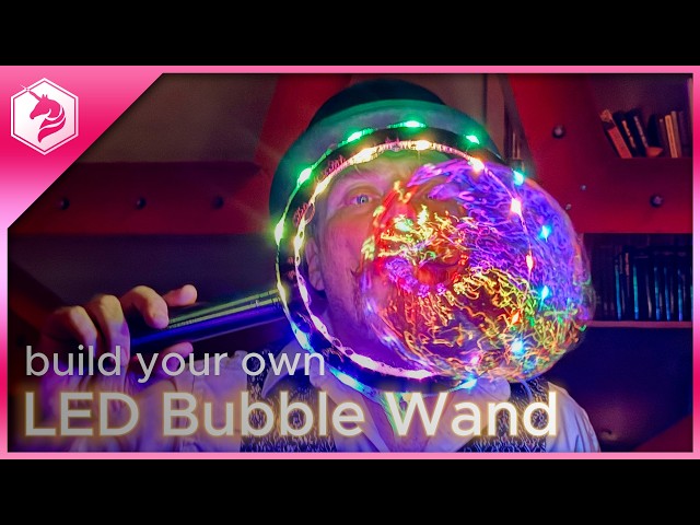 Build your own LED Bubble Wand - Tutorial Intro #3dprinting #wled #adafruit