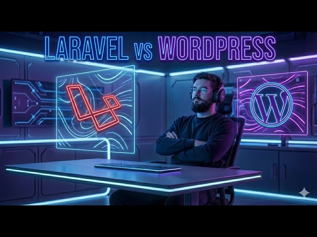 WordPress vs Laravel: Restaurant Admin Panel în 30 min