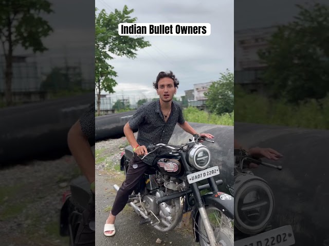 Indian 90’s Bullet Owners #bulletlover #royalenfield #funnyshorts