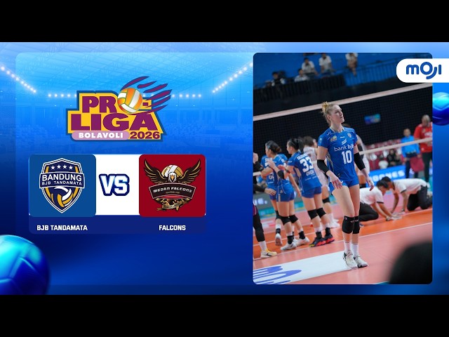 BJB Tandamata 3 - 1 Falcons | Highlight Proliga Putri 2026 | Moji