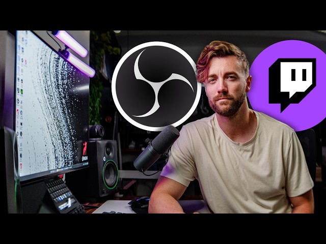 Set Up A PRO Twitch Stream in 20 minutes -- OBS Tutorial