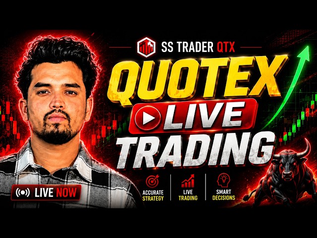Live Quotex Trading | High Accuracy Signals | Ss Trader Qtx
