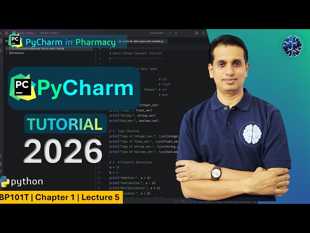 PyCharm Tutorial 2026 | Step by Step Guide for Beginners