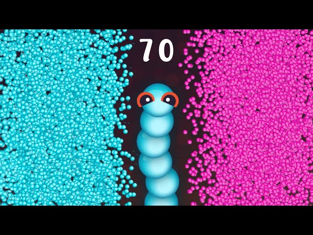 SNAKE IO🐍 KING SLUSHY SNAKE 🐍 EATING OUTSIDE YUMMY SCORE POINT 🐍 EPIC SNAKEIO GAMEPLAY #snakegame 