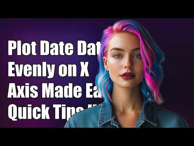 How to plot date data evenly along x-axis?