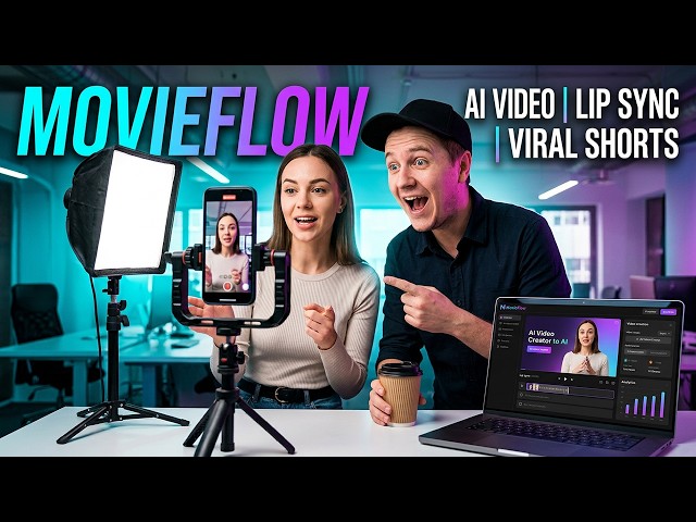 MovieFlow – AI Video Creation & Lip Sync for Creators And Small Businesses
