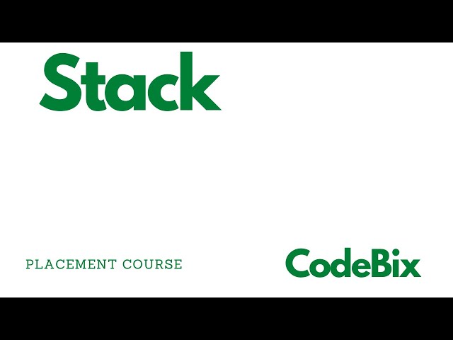 Dynamic Stack implementation using array