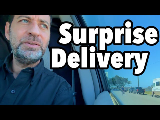 New Fridge Delivered To My Van #sleepaid | How I Receive Mail, SetPower DT45 12v Dual Zone Fridge 