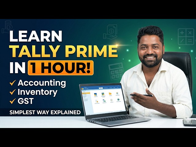 Tally Prime Complete Course Part 1