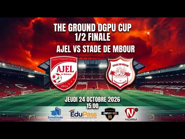 1/2 FINALE THE GROUND DGPU CUP : Les Rouges dans les Coulisses du Complexe Sportifs the Ground 