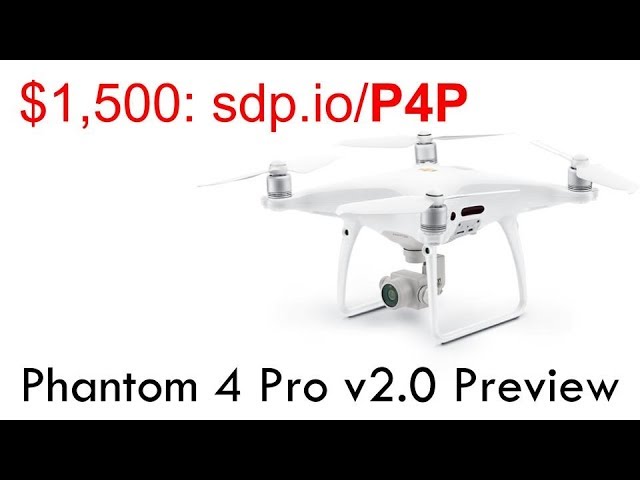 Phantom 4 Pro v2 PREVIEW! Occusync + more quiet