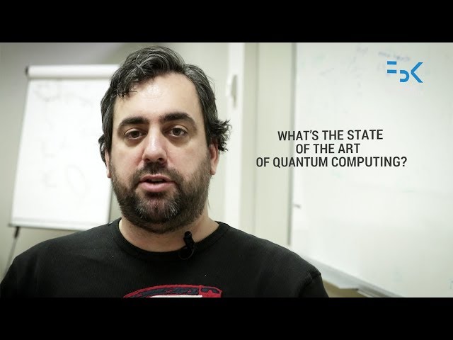 Jacob Biamonte: "Quantum computing is closer than we first thought"
