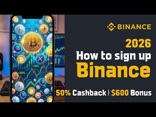 Binance Registration Tutorial 2026 | How to Create a Binance Account Step by Step